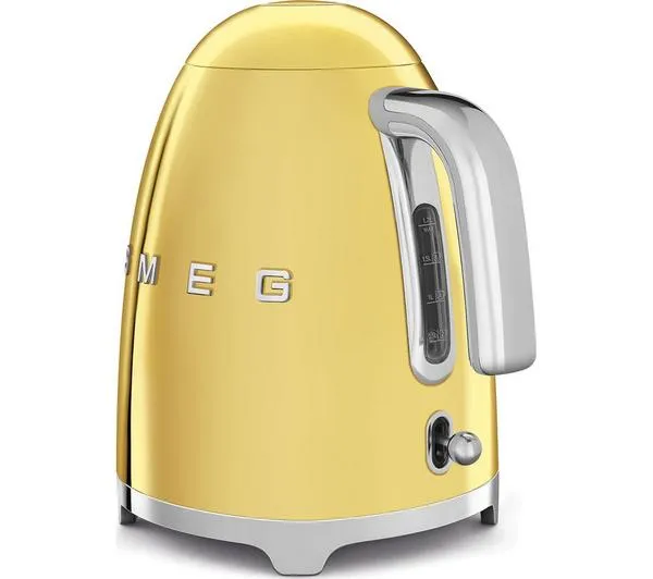 SMEG KLF03GOUK 50s Retro Style Kettle Gold