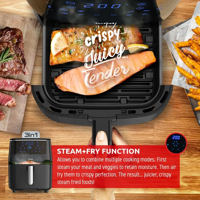 Tefal Easy Fry Grill and Steam XXL 3-in-1 Air Fryer FW2018