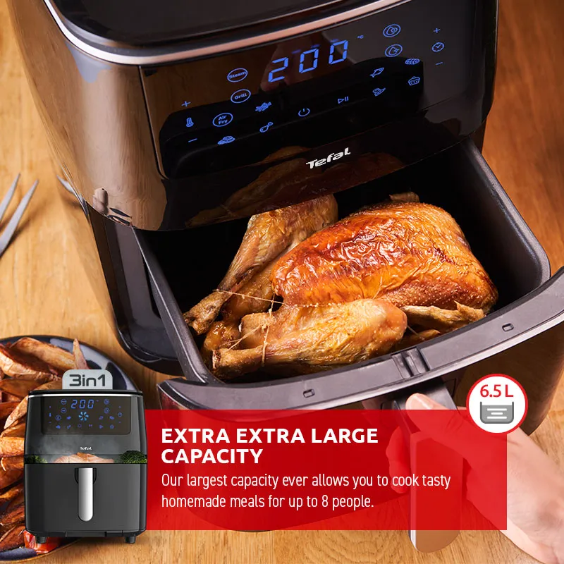 Tefal Easy Fry Grill and Steam XXL 3-in-1 Air Fryer FW2018