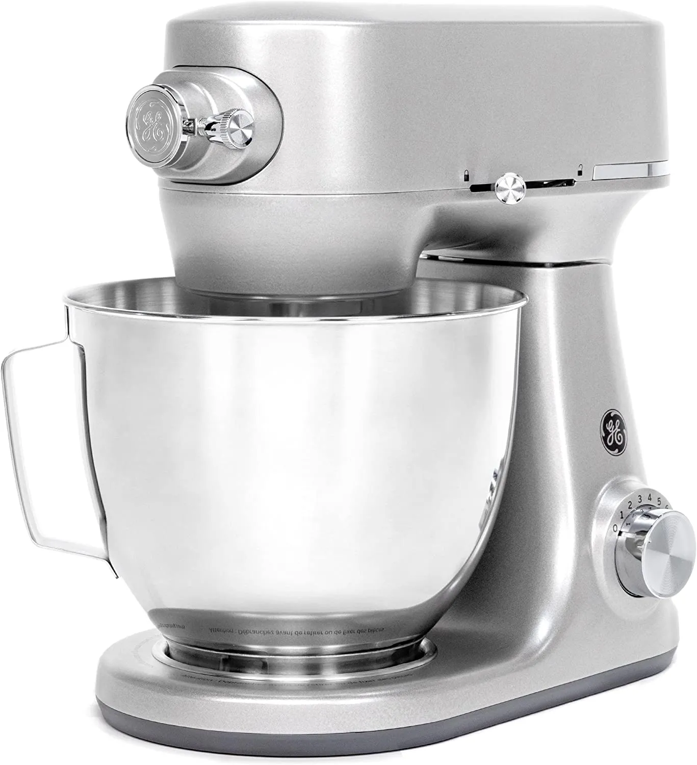 Tilt-Head Electric Stand Mixer, 7-Speed, 350-Watt Motor, Includes 5.3-Quart Bowl, Flat Beater, Dough Hook, Wire Whisk & Pouring Shield