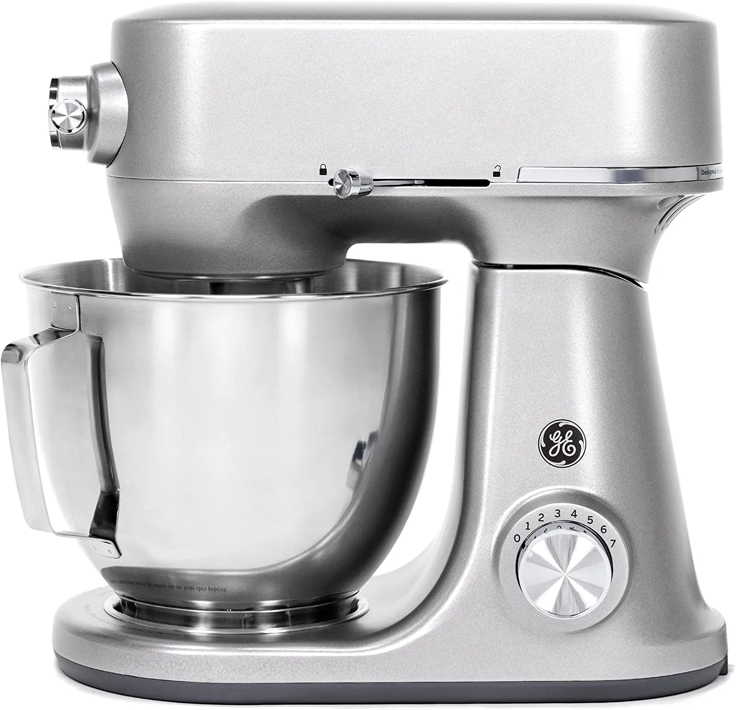 Tilt-Head Electric Stand Mixer, 7-Speed, 350-Watt Motor, Includes 5.3-Quart Bowl, Flat Beater, Dough Hook, Wire Whisk & Pouring Shield