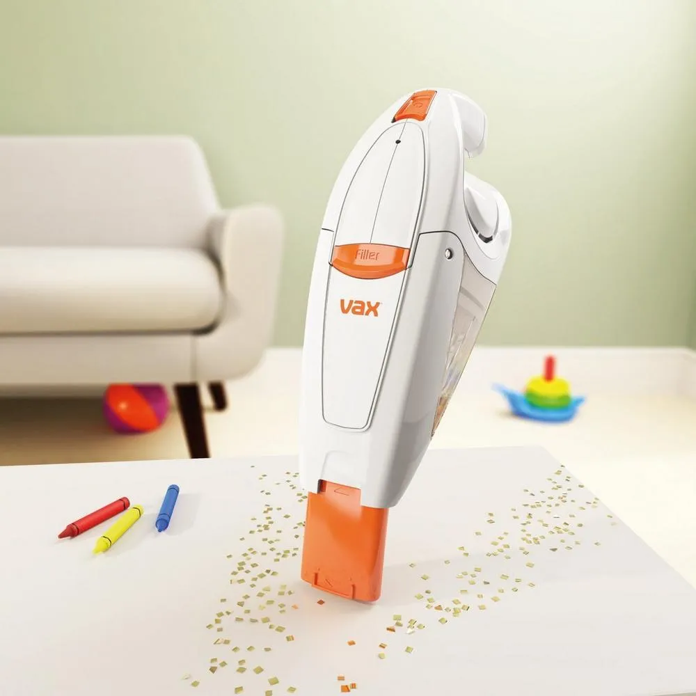 Vax H85-GA-B10 Gator 10.8V Handheld Vacuum Cleaner White and Orange