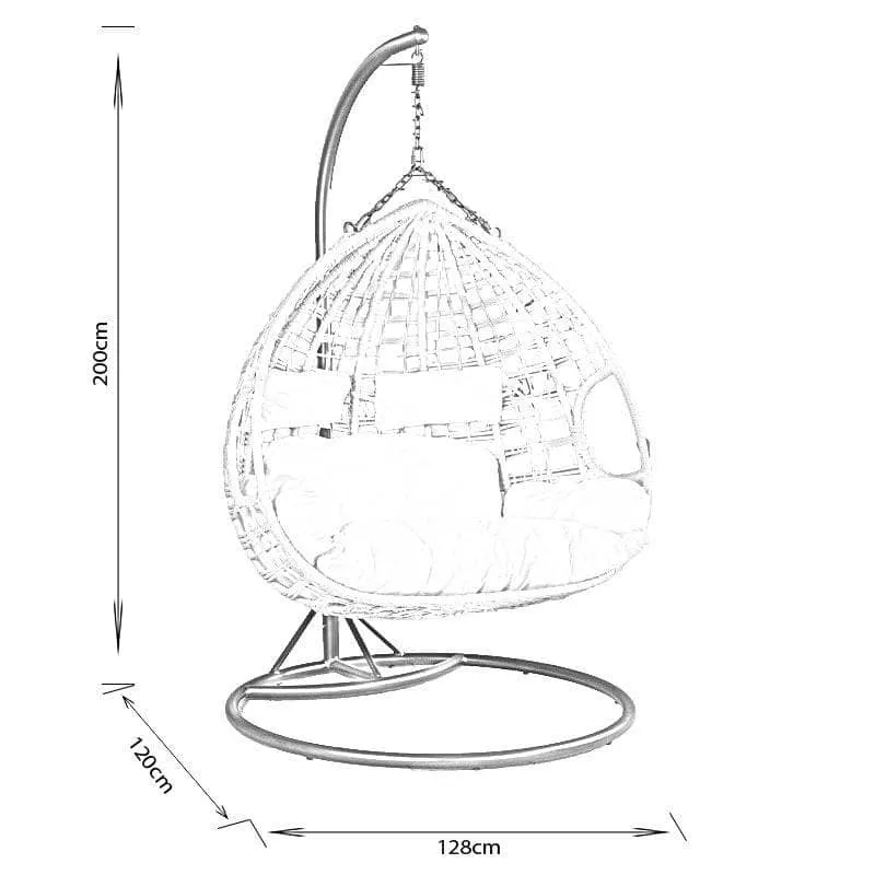 Weatherking Apollonia Double Hanging Chair